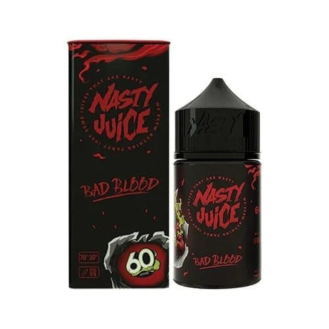 Buy cheapest online Nasty Juice Shortfill E-Liquid 50ml - Berry Range Bad Blood at lowest price in uk