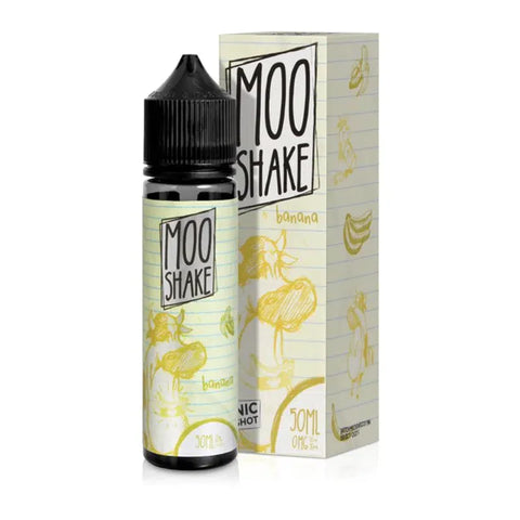 Buy cheapest online Nasty Juice Shortfill E-Liquid 50ml - Moo Shake Range Banana at lowest price in uk
