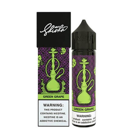Buy cheapest online Nasty Juice Shortfill E-Liquid 50ml - Shisha Range Green Grape at lowest price in uk