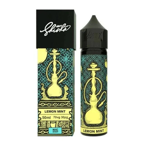 Buy cheapest online Nasty Juice Shortfill E-Liquid 50ml - Shisha Range Lemon Mint at lowest price in uk