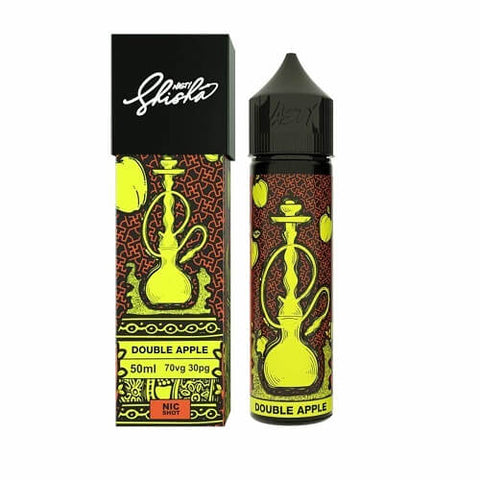 Buy cheapest online Nasty Juice Shortfill E-Liquid 50ml - Shisha Range Double Apple at lowest price in uk