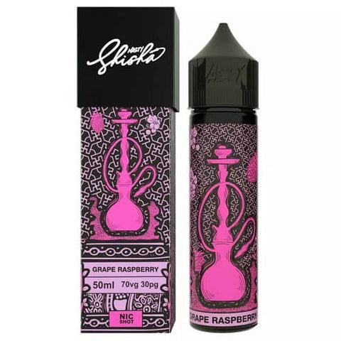 Buy cheapest online Nasty Juice Shortfill E-Liquid 50ml - Shisha Range Grape Raspberry at lowest price in uk