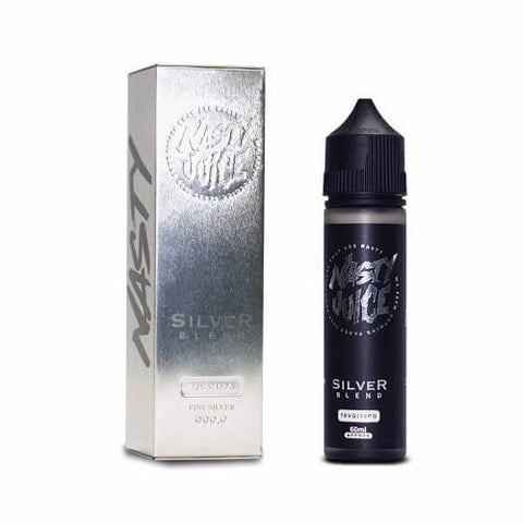 Buy cheapest online Nasty Juice Shortfill E-Liquid 50ml - Tobacco Range Silver Blend at lowest price in uk