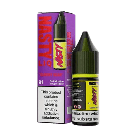 Buy cheapest online Nasty Liq Salt 10ml E-Liquids Box of 10 Gummy Bear at lowest price in uk