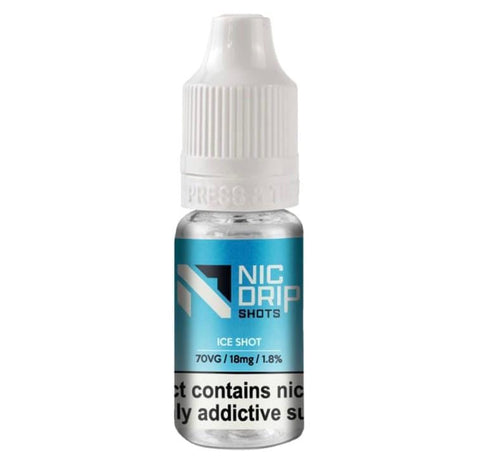 Buy cheapest online NIC DRIP - 70VG - 18MG - ICE SHOT at lowest price in uk