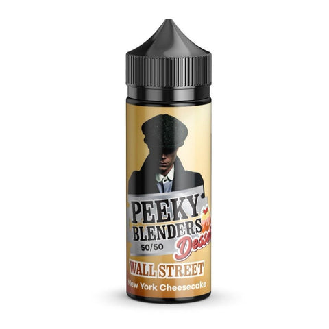 Buy cheapest online Peeky Blenders Desserts 100ML Shortfill Wall Street at lowest price in uk