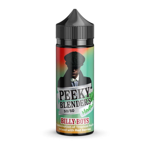 Buy cheapest online Peeky Blenders Menthol 100ML Shortfill Billy Boys at lowest price in uk