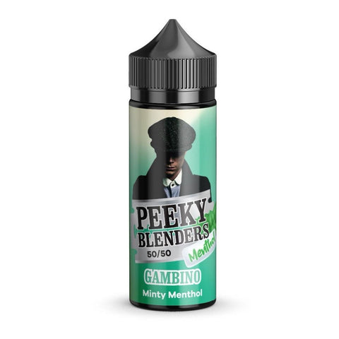 Buy cheapest online Peeky Blenders Menthol 100ML Shortfill Gambino at lowest price in uk