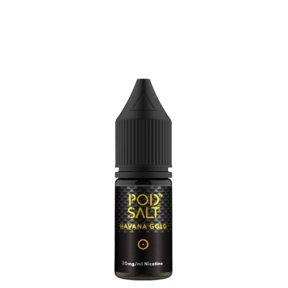 Buy cheapest online Pod Salt 10ML Nic Salt Box of 5 Havana Gold at lowest price in uk