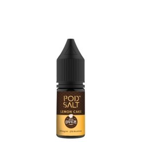 Buy cheapest online Pod Salt Fusions 10ML Nic Salt Box of 5 Lemon Cake at lowest price in uk