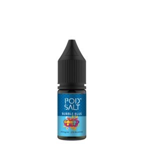 Buy cheapest online Pod Salt Fusions 10ML Nic Salt Box of 5 Bubble Blue at lowest price in uk