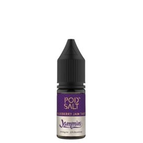 Buy cheapest online Pod Salt Fusions 10ML Nic Salt Box of 5 Blueberry Jam Tart at lowest price in uk