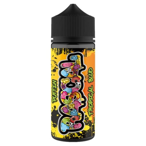 Buy cheapest online Puffin Rascal 100ml Shortfill Tropical Blud at lowest price in uk