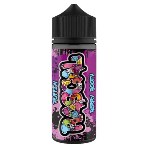Buy cheapest online Puffin Rascal 100ml Shortfill Berry Booty at lowest price in uk