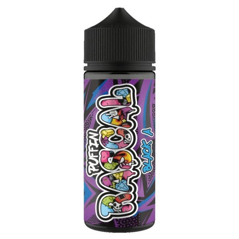 Buy cheapest online Puffin Rascal 50vg/50vg 100ml Shortfill Black A at lowest price in uk