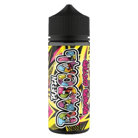 Buy cheapest online Puffin Rascal 50vg/50vg 100ml Shortfill Rhubarb Custard at lowest price in uk