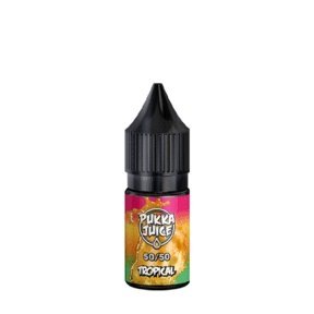 Buy cheapest online Pukka 50/50 10ML E-liquids Box of 10 Tropical at lowest price in uk