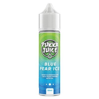 Buy cheapest online Pukka 50ml Shortfill Blue Pear Ice at lowest price in uk