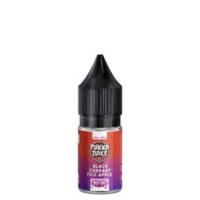 Buy cheapest online Pukka Juice 10ML Nic Salt Box of 10 Black Currant Fuji Apple at lowest price in uk