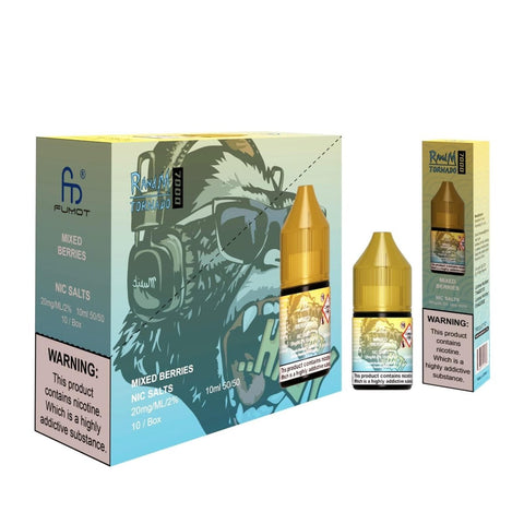 Buy cheapest online R and M 7000 Nic Salts 10ml E-liquids - (BOX OF 10) Mixed Berries at lowest price in uk