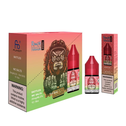 Buy cheapest online R and M 7000 Nic Salts 10ml E-liquids - (BOX OF 10) Skittles at lowest price in uk