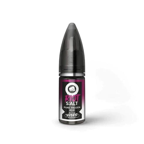 Buy cheapest online Riot Squad 10ml Nic Salt E-Liquid - Pack Of 10 Pure Frozen Acai 5MG at lowest price in uk