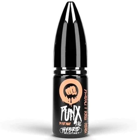 Buy cheapest online Riot Squad 10ml Nic Salt E-Liquid - Pack Of 10 Mango Pineapple & Peach (Hybrid) 5MG at lowest price in uk