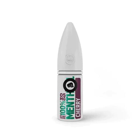 Buy cheapest online Riot Squad 10ml Nic Salt E-Liquid - Pack Of 10 Cherry (100% Menthol) 5MG at lowest price in uk