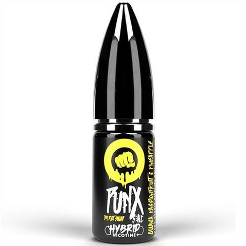 Buy cheapest online Riot Squad 10ml Nic Salt E-Liquid - Pack Of 10 Guava Passion Fruit & Pineapple (Hybrid) 5MG at lowest price in uk