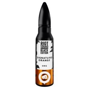 Buy cheapest online Riot Squad Black Edition Series 50ml Shortfill Signature Orange at lowest price in uk