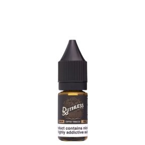 Buy cheapest online Ruthless 10ML Nic Salt Box of 10 Coffee Tobacco at lowest price in uk