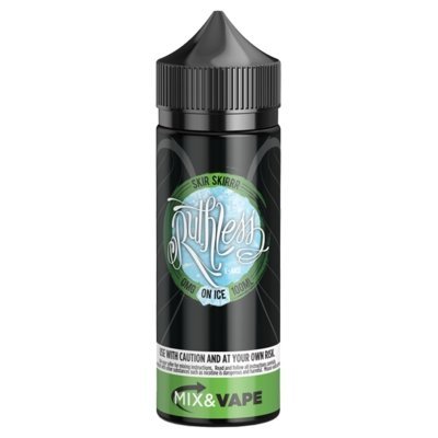 Buy cheapest online Ruthless Ice 100ML Shortfill Skir Skirr On Ice at lowest price in uk