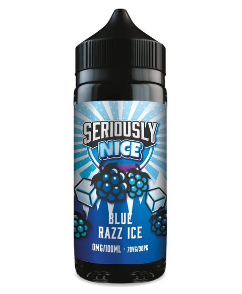 Buy cheapest online Seriously Nice 100ml Shortfill Blue Razz Ice at lowest price in uk