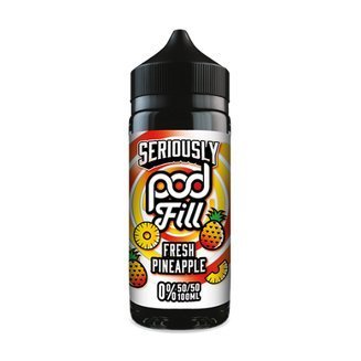 Buy cheapest online Seriously Pod Fill 100ml E-liquids Fresh Pineapple at lowest price in uk