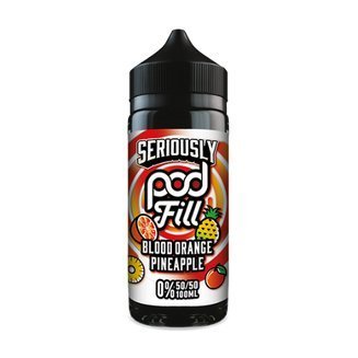 Buy cheapest online Seriously Pod Fill 100ml E-liquids Blood Orange Pineapple at lowest price in uk