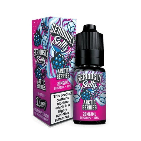 Buy cheapest online Seriously Salty 10ml Nic Salt (Pack of 10) Arctic Berries 10mg at lowest price in uk