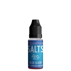 Buy cheapest online Signature 10ML Nic Salt (BOX OF 10) Blue Slush at lowest price in uk
