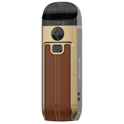 Buy cheapest online SMOK Nord 4 Pod Kit Brown Leather at lowest price in uk
