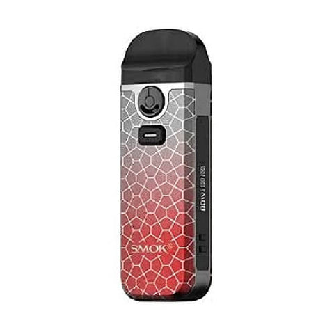 Buy cheapest online SMOK Nord 4 Pod Kit Red Grey Armour at lowest price in uk