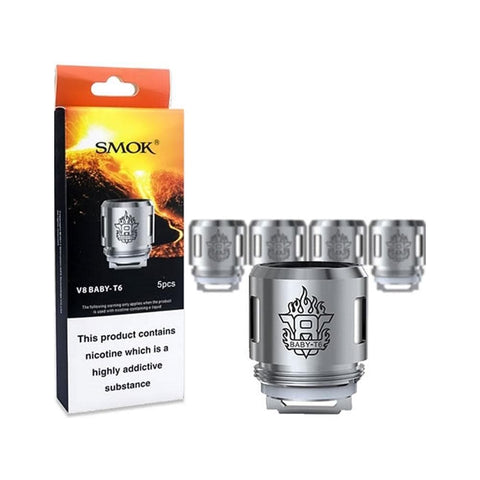Buy cheapest online Smok - V8 Baby T6 - 0.2 ohm - Coils at lowest price in uk