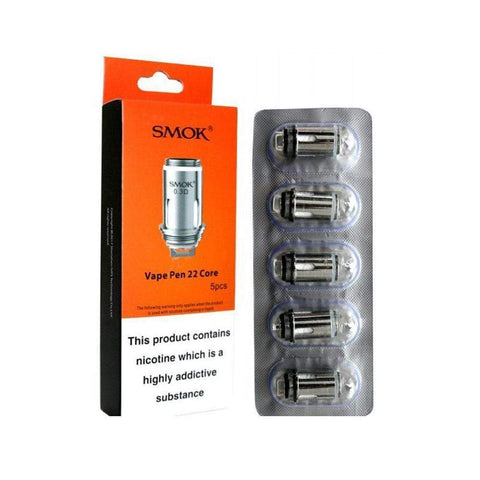 Buy cheapest online Smok - Vape Pen 22 Core- 0.3 ohm - Coils Default Title at lowest price in uk
