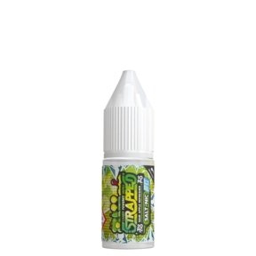 Buy cheapest online Strapped On Ice 10ML Nic Salt Box of 10 Sour Apple Refresher On Ice at lowest price in uk