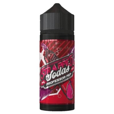 Buy cheapest online Strapped Sodas 100ML Shortfill Professor Pep at lowest price in uk