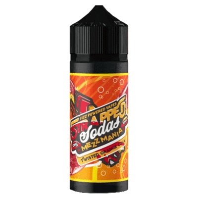 Buy cheapest online Strapped Sodas 100ML Shortfill Twisted Orange Cola at lowest price in uk