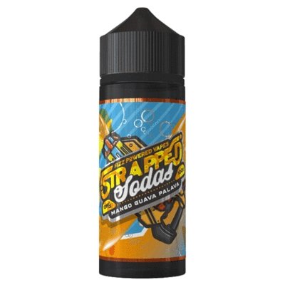 Buy cheapest online Strapped Sodas 100ML Shortfill Mango Guava Palava at lowest price in uk