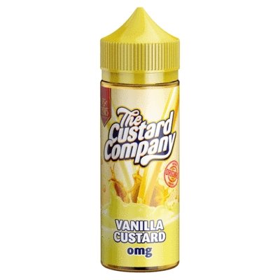 Buy cheapest online The Custard Company 100ML Shortfill Vanilla Custard at lowest price in uk