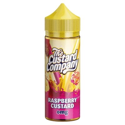 Buy cheapest online The Custard Company 100ML Shortfill Raspberry Custard at lowest price in uk