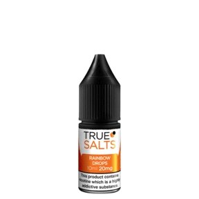 Buy cheapest online True Salts 10ML Nic Salt Box of 10 Rainbow Drops at lowest price in uk