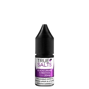 Buy cheapest online True Salts 10ML Nic Salt Box of 10 Blackcurrant Menthol at lowest price in uk