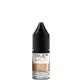 Buy cheapest online True Salts 10ML Nic Salt Box of 10 Straight Tobacco at lowest price in uk